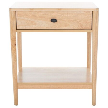 Safavieh Boden 1 Drawer Nightstand, Natural NST9202B